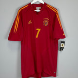 2004/06 SPAIN RAUL #7 *BNWT* HOME SHIRT (XL) ADIDAS