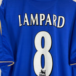 Shop 2005/06 CHELSEA LAMPARD #8 *CHAMPIONS* HOME SHIRT (XXXL) UMBRO, classic football shirts, vintage football shirts & retro soccer jerseys at Cult Kits