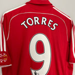 Shop 2006/08 LIVERPOOL TORRES #9 HOME SHIRT (L) ADIDAS, classic football shirts, vintage football shirts & retro soccer jerseys at Cult Kits