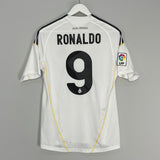 Shop 2009/10 REAL MADRID RONALDO #9 HOME SHIRT (S) ADIDAS, classic football shirts, vintage football shirts & retro soccer jerseys at Cult Kits