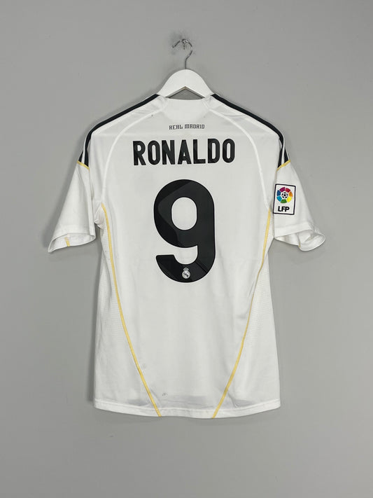 2009/10 REAL MADRID RONALDO #9 HOME SHIRT (S) ADIDAS