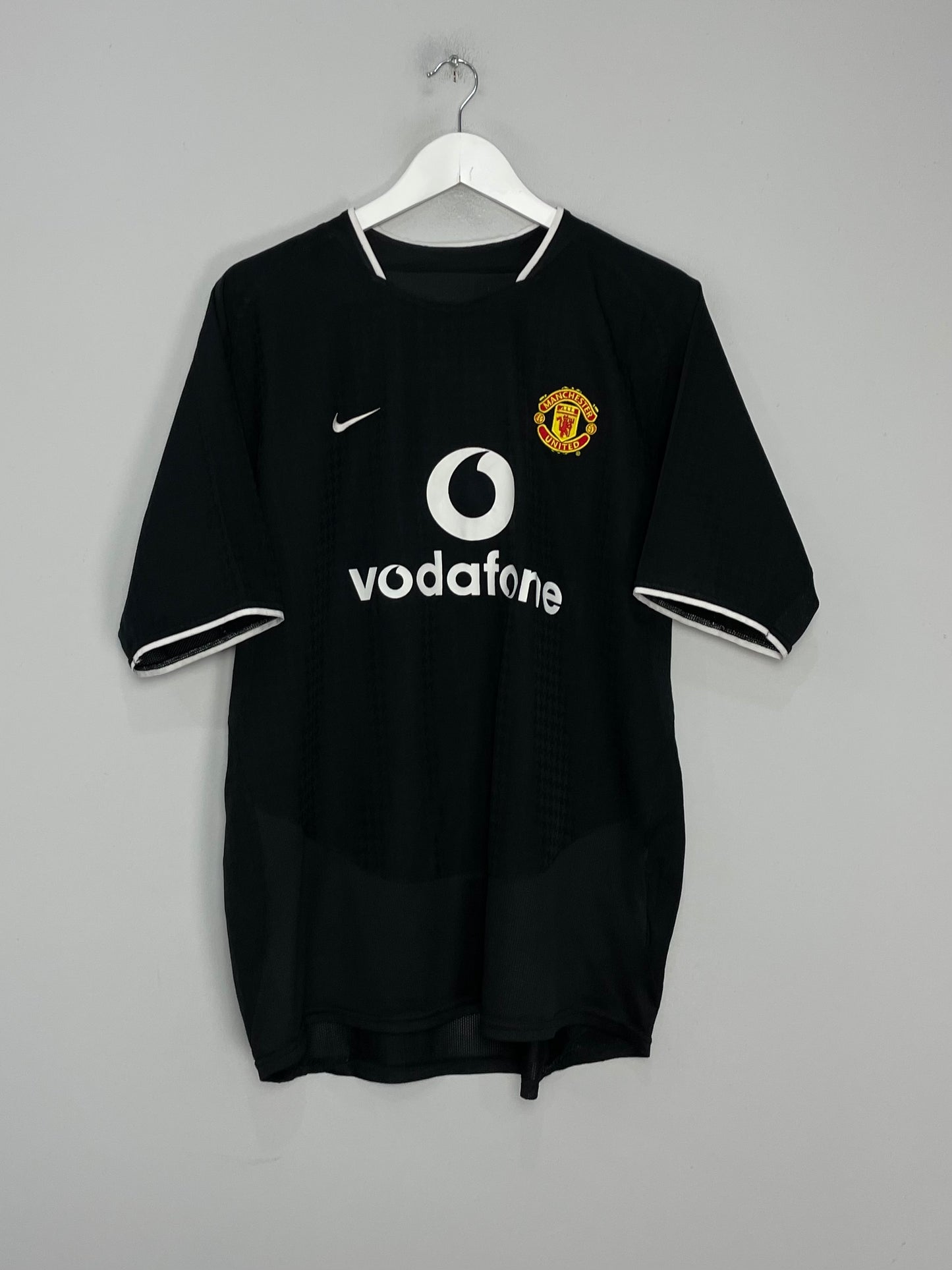 2003/05 MANCHESTER UNITED ROONEY #8 AWAY SHIRT (L) NIKE