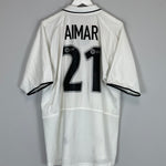 2002/03 VALENCIA AIMAR #10 HOME SHIRT (XL) NIKE
