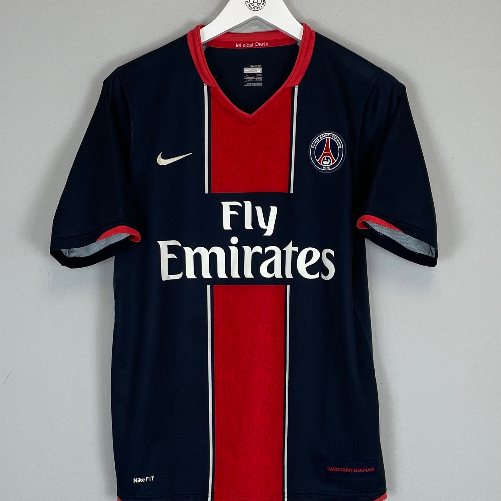 Shop 2007/08 PSG HOME SHIRT (S) NIKE, classic football shirts, vintage football shirts & retro soccer jerseys at Cult Kits