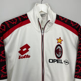 Shop 1995/96 AC MILAN TRACK JACKET (M) LOTTO, classic football shirts, vintage football shirts & retro soccer jerseys at Cult Kits