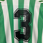 Shop 1988/90 REAL BETIS #3 HOME SHIRT (L) HUMMEL, classic football shirts, vintage football shirts & retro soccer jerseys at Cult Kits