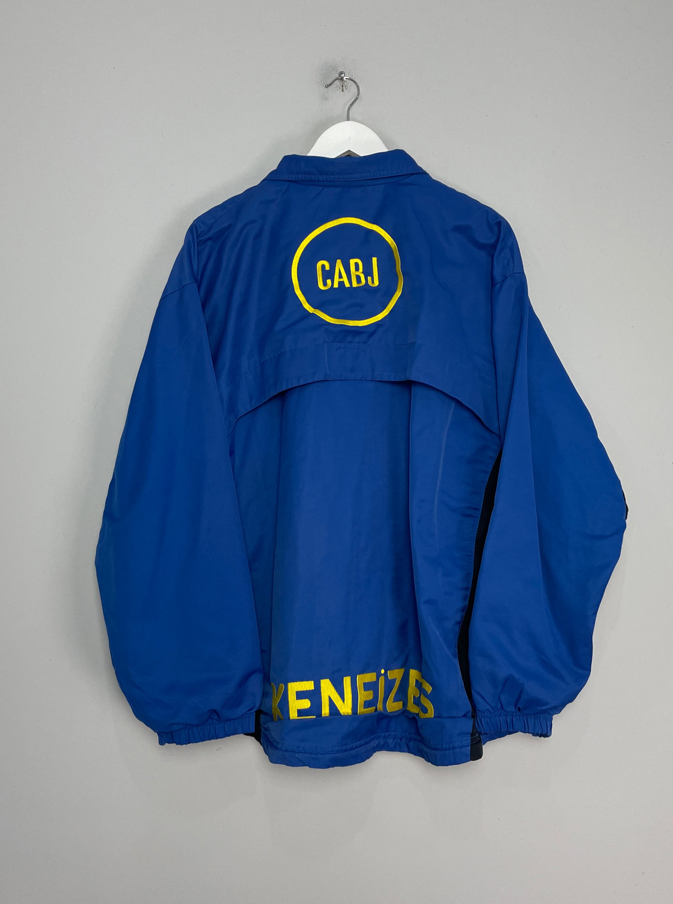 Shop 2000/01 BOCA JUNIORS JACKET (XL) NIKE, classic football shirts, vintage football shirts & retro soccer jerseys at Cult Kits