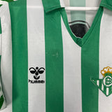 Shop 1988/90 REAL BETIS #3 HOME SHIRT (L) HUMMEL, classic football shirts, vintage football shirts & retro soccer jerseys at Cult Kits