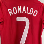 Shop 2012/13 PORTUGAL RONALDO #7 *PLAYER ISSUE vs ISRAEL* HOME SHIRT (M) NIKE, classic football shirts, vintage football shirts & retro soccer jerseys at Cult Kits