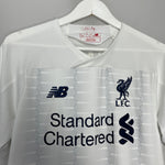Shop 2019/20 LIVERPOOL M.SALAH #11 AWAY SHIRT (M) NEW BALANCE, classic football shirts, vintage football shirts & retro soccer jerseys at Cult Kits