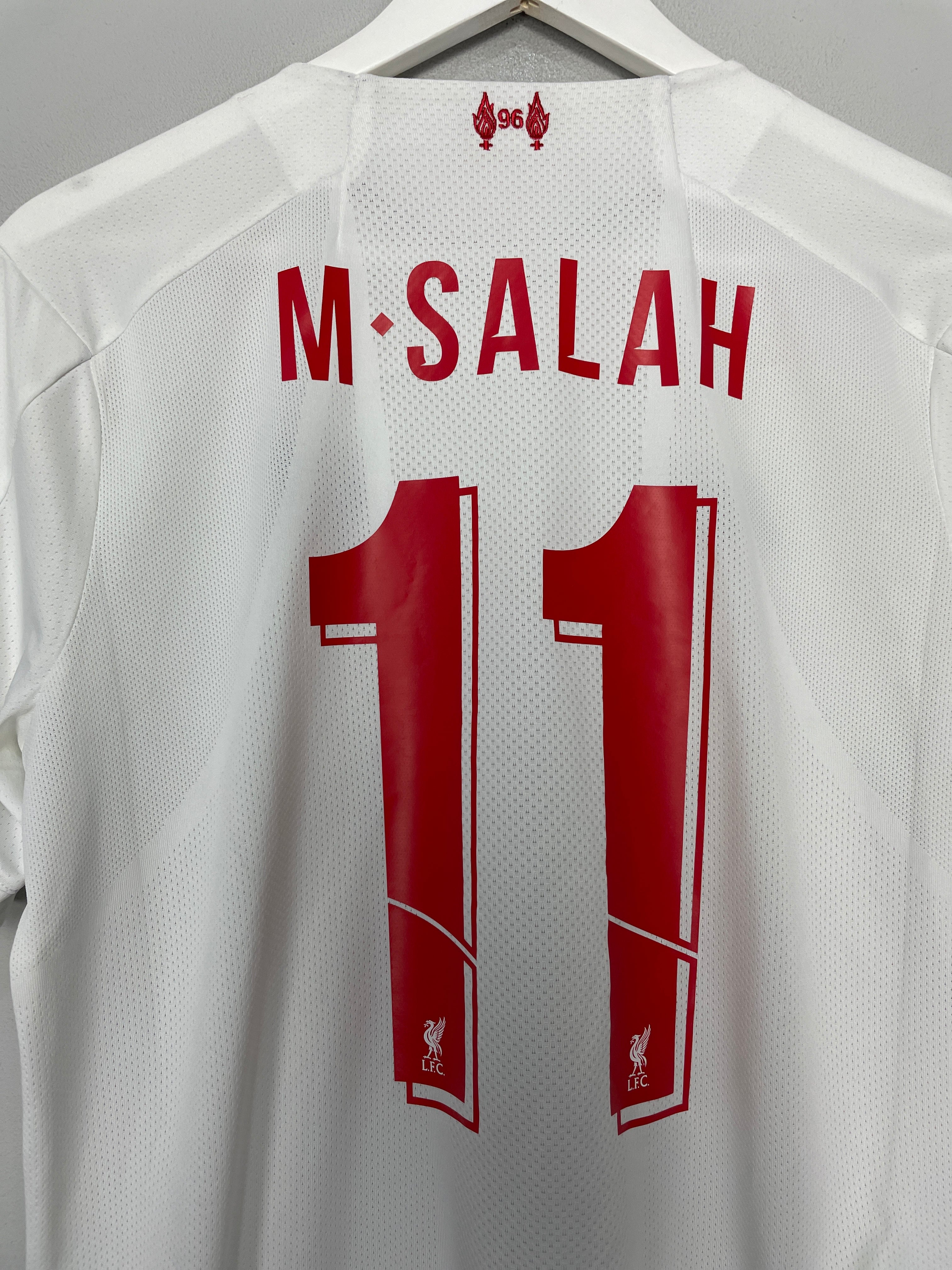 Shop 2019/20 LIVERPOOL M.SALAH #11 AWAY SHIRT (M) NEW BALANCE, classic football shirts, vintage football shirts & retro soccer jerseys at Cult Kits