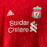 Shop 2010/12 LIVERPOOL GERRARD #8 HOME SHIRT (M) ADIDAS, classic football shirts, vintage football shirts & retro soccer jerseys at Cult Kits