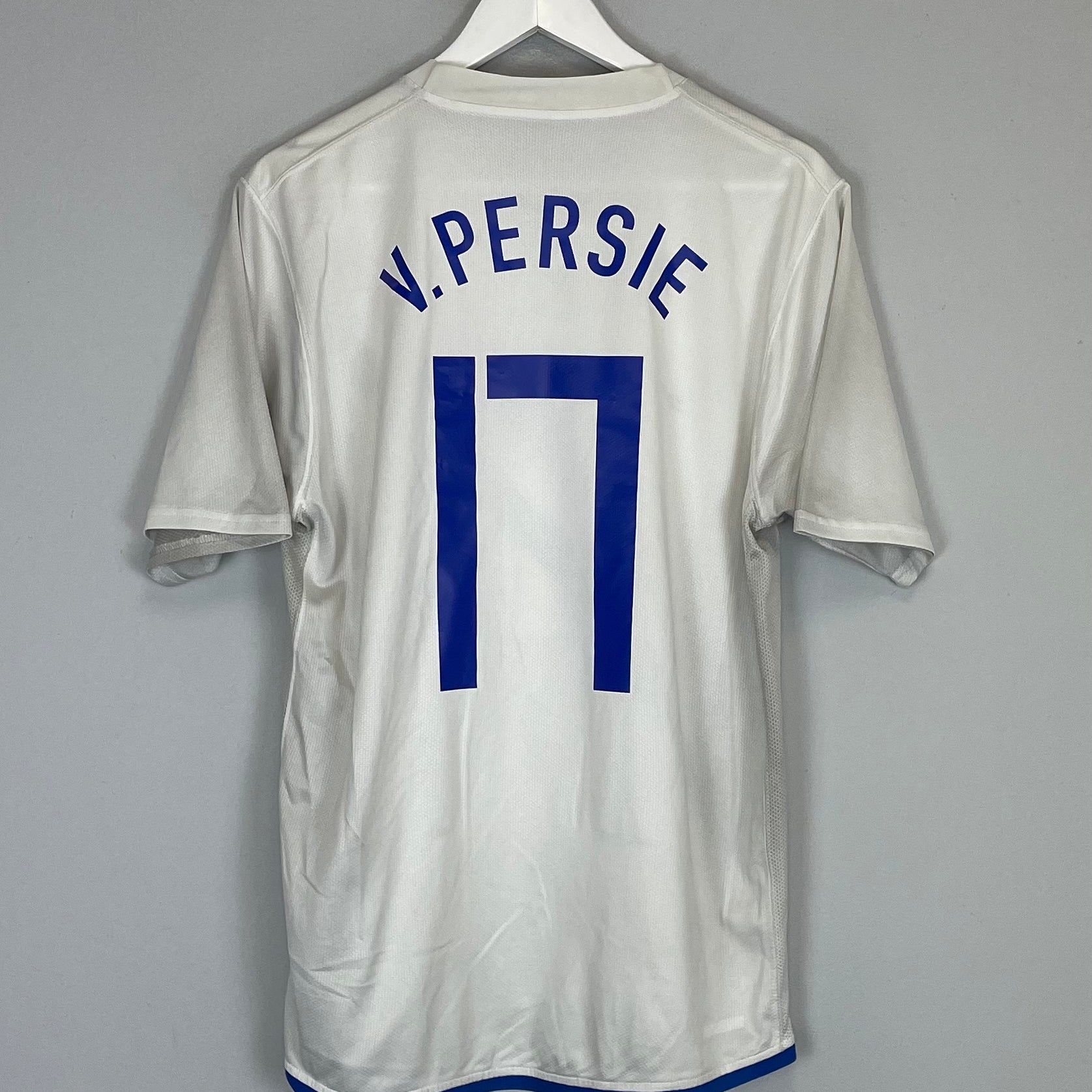 Shop 2006/08 NETHERLANDS V.PERSIE #11 AWAY SHIRT (M) NIKE, classic football shirts, vintage football shirts & retro soccer jerseys at Cult Kits