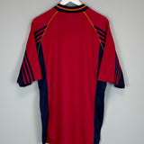 1998/00 SPAIN HOME SHIRT (XL) ADIDAS