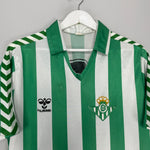 Shop 1988/90 REAL BETIS #3 HOME SHIRT (L) HUMMEL, classic football shirts, vintage football shirts & retro soccer jerseys at Cult Kits