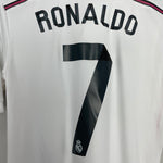 Shop 2014/15 REAL MADRID RONALDO #7 C/L HOME SHIRT (S) ADIDAS, classic football shirts, vintage football shirts & retro soccer jerseys at Cult Kits