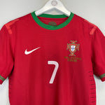 Shop 2012/13 PORTUGAL RONALDO #7 *PLAYER ISSUE vs ISRAEL* HOME SHIRT (M) NIKE, classic football shirts, vintage football shirts & retro soccer jerseys at Cult Kits
