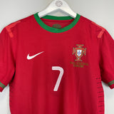 Shop 2012/13 PORTUGAL RONALDO #7 *PLAYER ISSUE vs ISRAEL* HOME SHIRT (M) NIKE, classic football shirts, vintage football shirts & retro soccer jerseys at Cult Kits