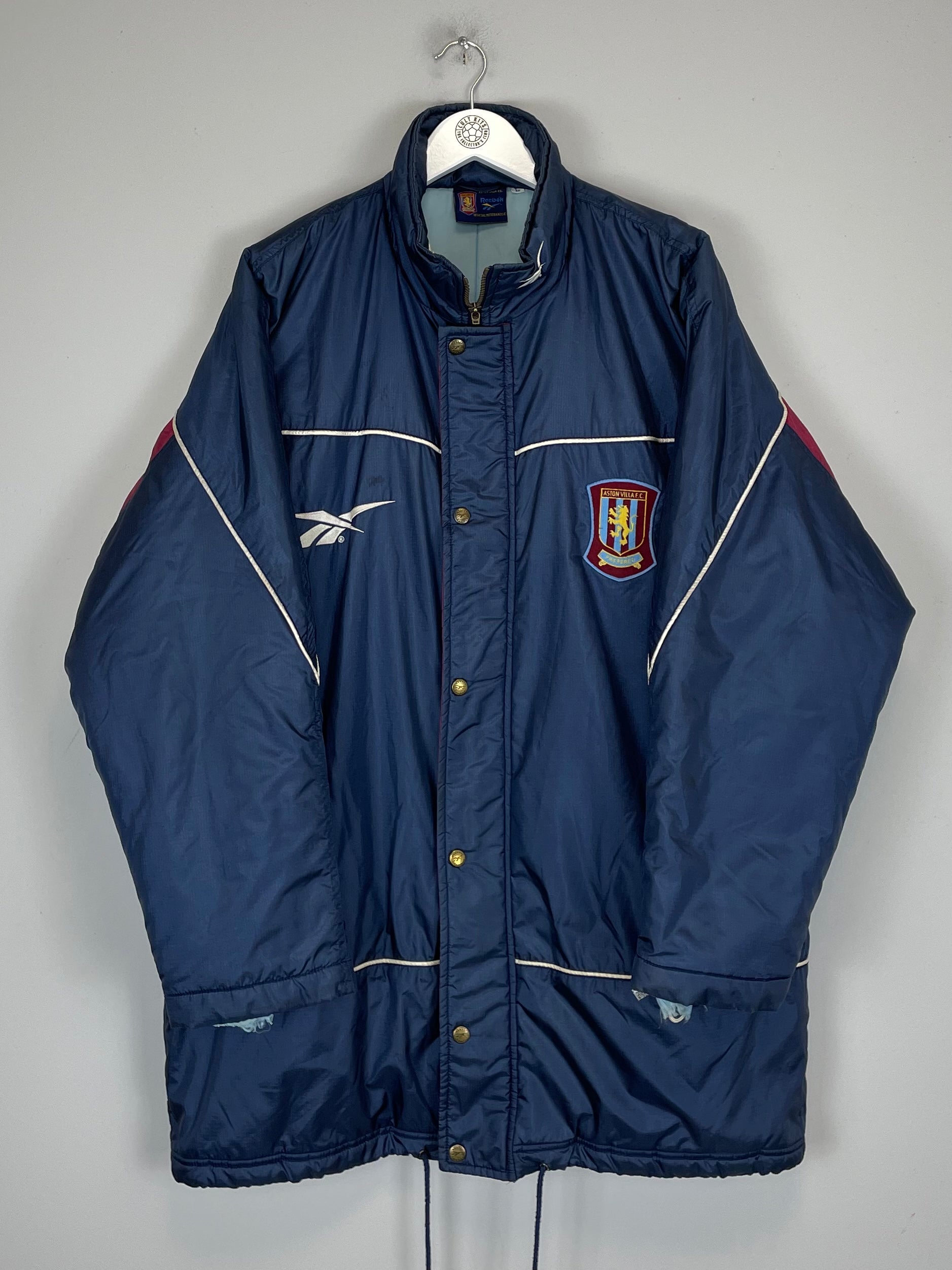 1997/98 ASTON VILLA BENCH COAT (L) REEBOK