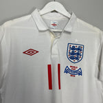 Shop 2009/10 ENGLAND J.COLE #11 HOME SHIRT (L) UMBRO, classic football shirts, vintage football shirts & retro soccer jerseys at Cult Kits