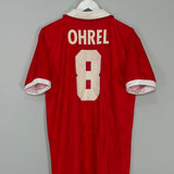 Shop 1994/96 SWITZERLAND OHREL #8 HOME SHIRT (M) LOTTO, classic football shirts, vintage football shirts & retro soccer jerseys at Cult Kits