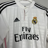 Shop 2014/15 REAL MADRID RONALDO #7 C/L HOME SHIRT (S) ADIDAS, classic football shirts, vintage football shirts & retro soccer jerseys at Cult Kits