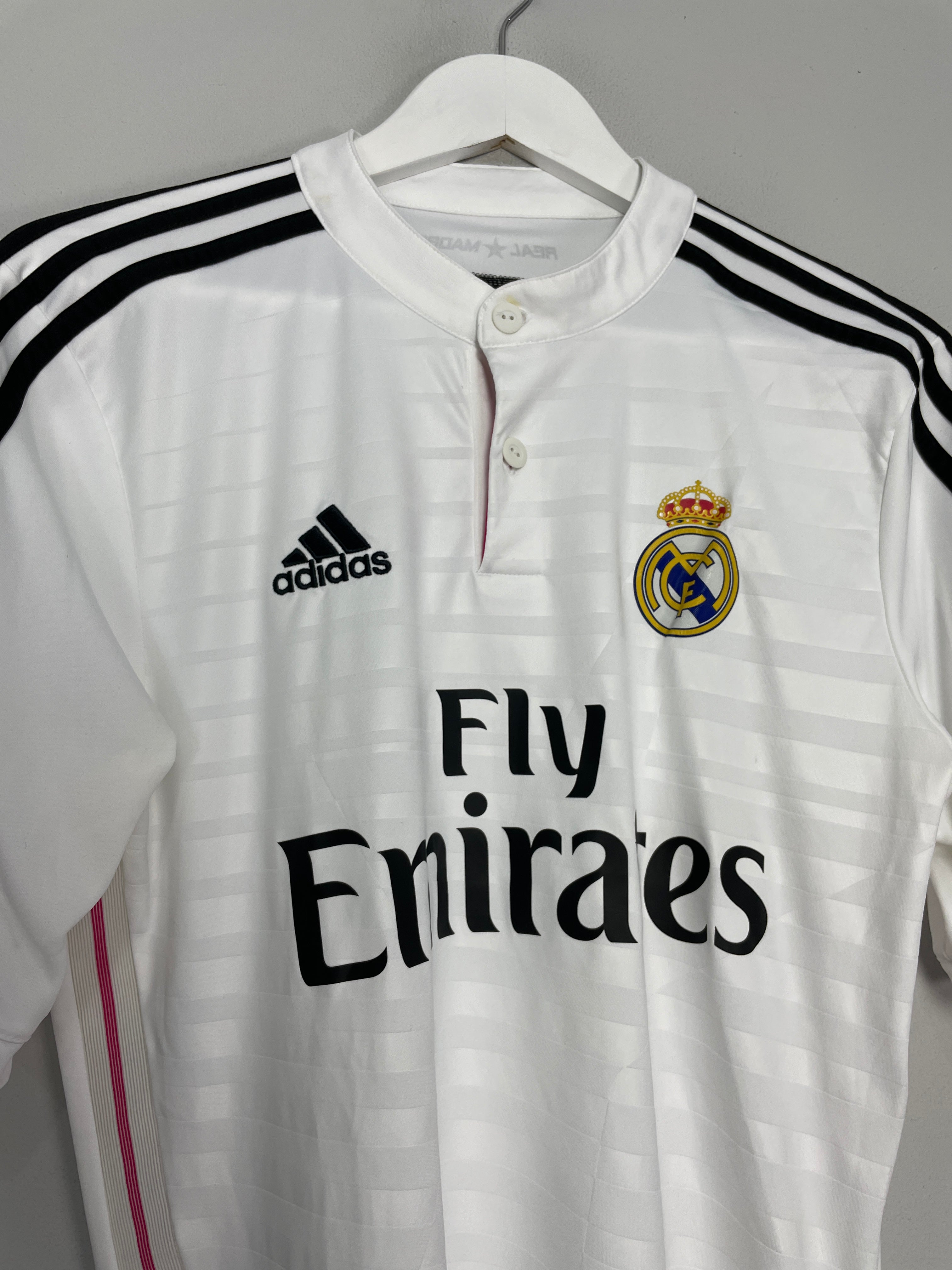 Shop 2014/15 REAL MADRID RONALDO #7 C/L HOME SHIRT (S) ADIDAS, classic football shirts, vintage football shirts & retro soccer jerseys at Cult Kits