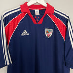 Shop 1999/01 ATHLETIC BILBAO AWAY SHIRT (L) ADIDAS, classic football shirts, vintage football shirts & retro soccer jerseys at Cult Kits