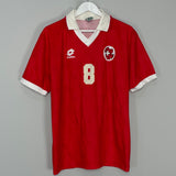 Shop 1994/96 SWITZERLAND OHREL #8 HOME SHIRT (M) LOTTO, classic football shirts, vintage football shirts & retro soccer jerseys at Cult Kits