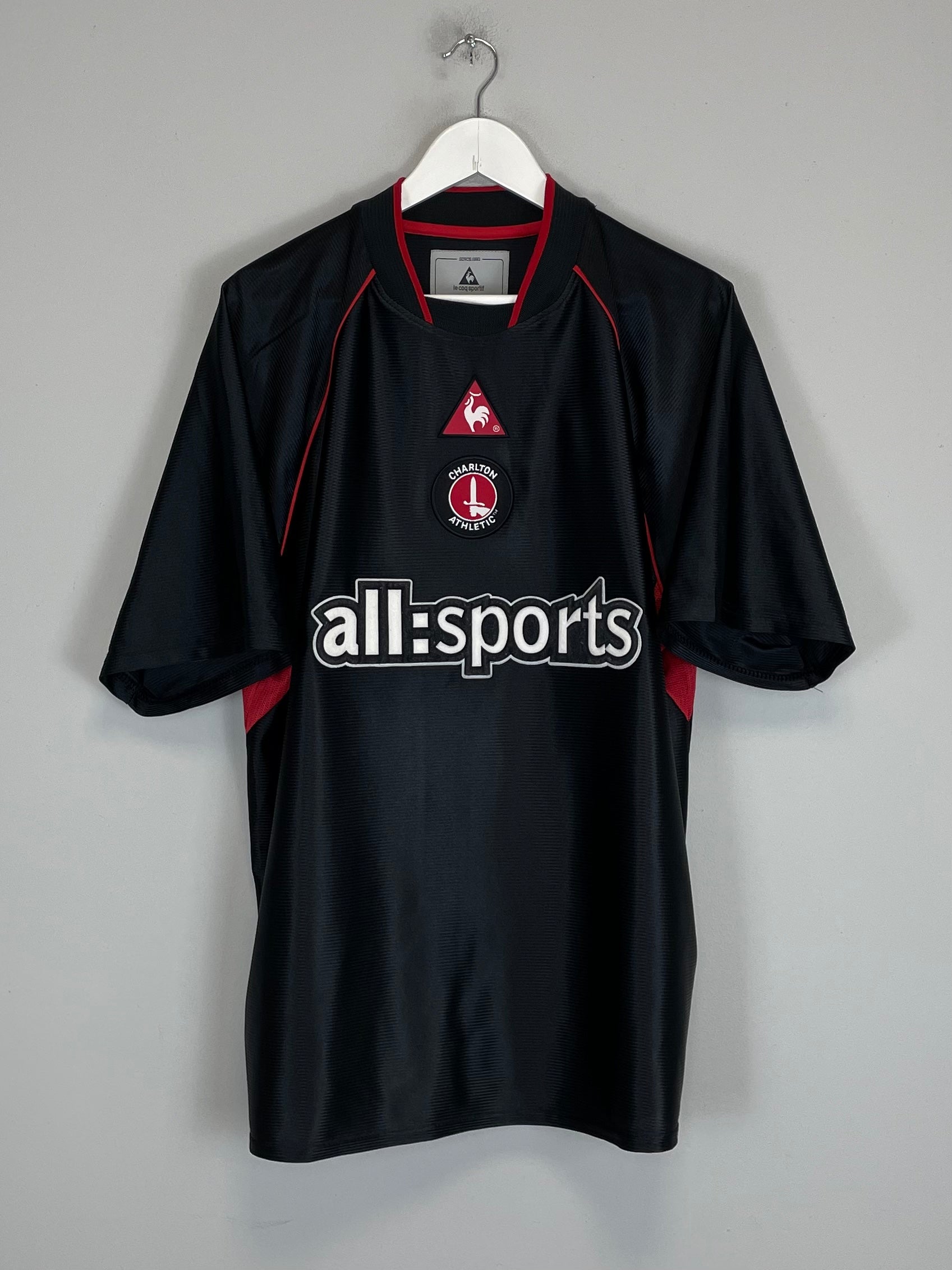 Shop 2002/03 CHARLTON ATHLETIC JOHANSSON #21 AWAY SHIRT (XL) LE COQ, classic football shirts, vintage football shirts & retro soccer jerseys at Cult Kits