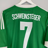 Shop 2012/13 GERMANY SCHWEINSTEIGER #7 AWAY SHIRT (L) ADIDAS, classic football shirts, vintage football shirts & retro soccer jerseys at Cult Kits