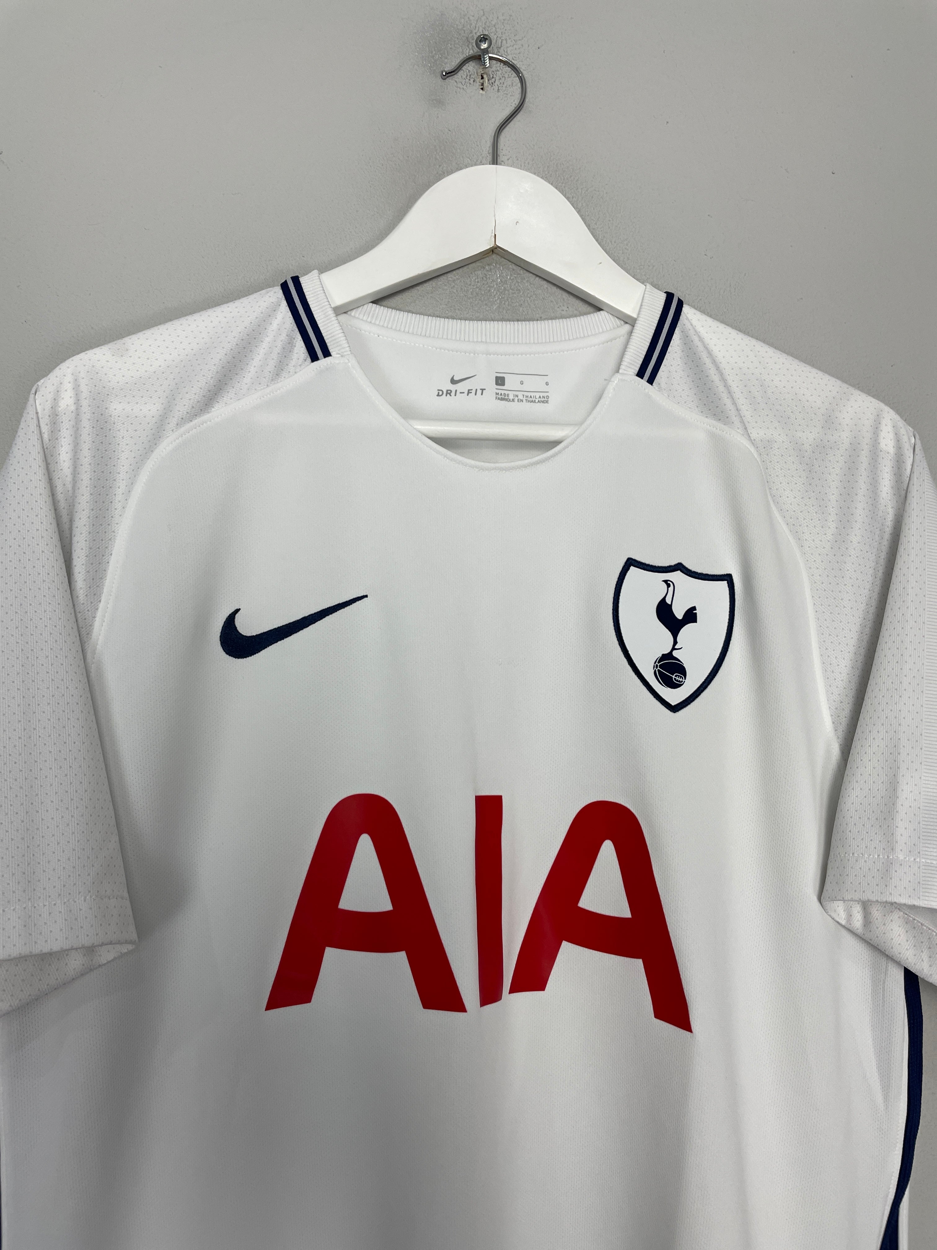 Shop 2017/18 TOTTENHAM KANE #10 HOME SHIRT (L) NIKE, classic football shirts, vintage football shirts & retro soccer jerseys at Cult Kits