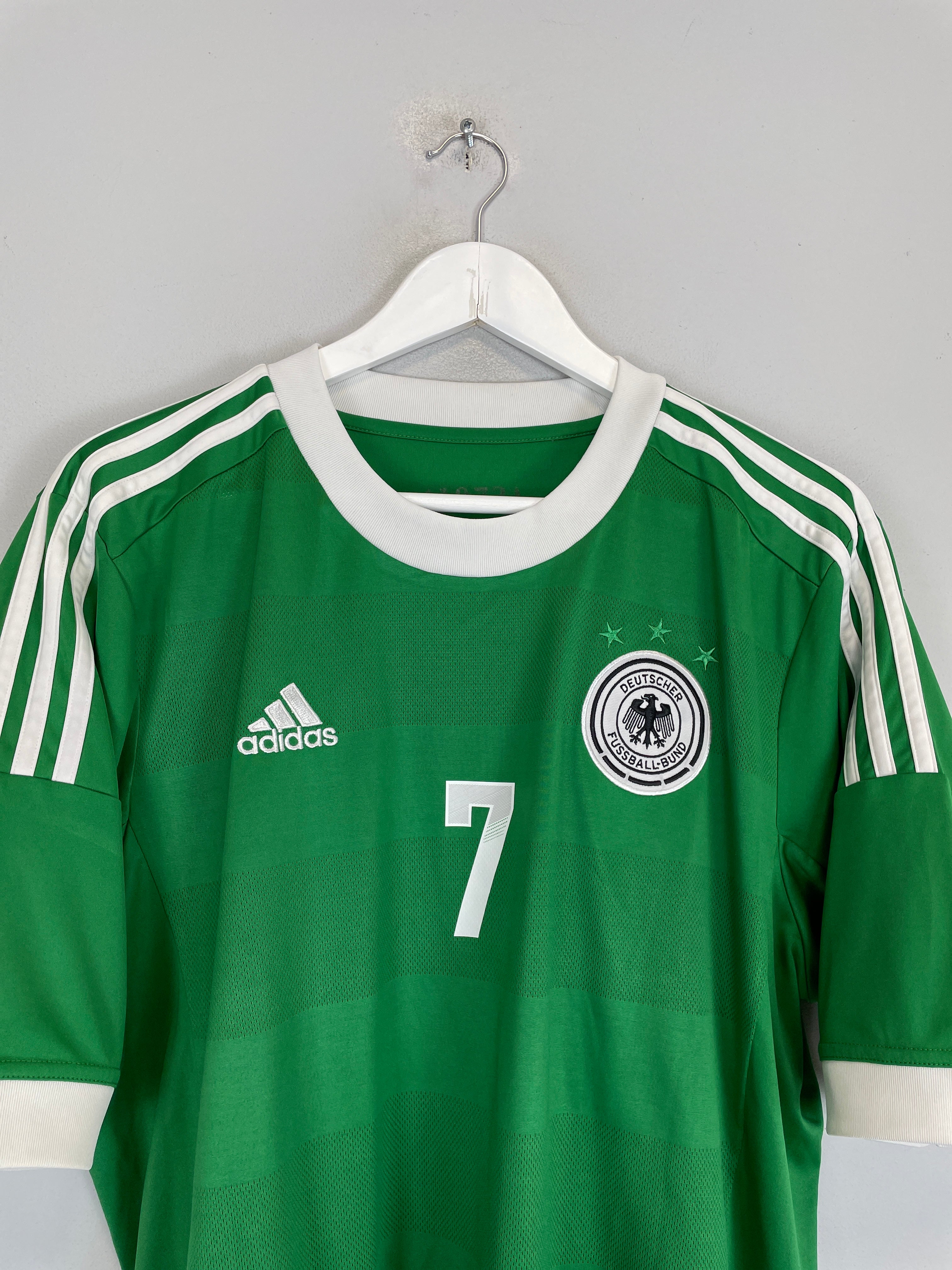 Shop 2012/13 GERMANY SCHWEINSTEIGER #7 AWAY SHIRT (L) ADIDAS, classic football shirts, vintage football shirts & retro soccer jerseys at Cult Kits