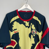 Shop 2020/21 CLUB AMERICA PRE MATCH SHIRT (XL) NIKE, classic football shirts, vintage football shirts & retro soccer jerseys at Cult Kits