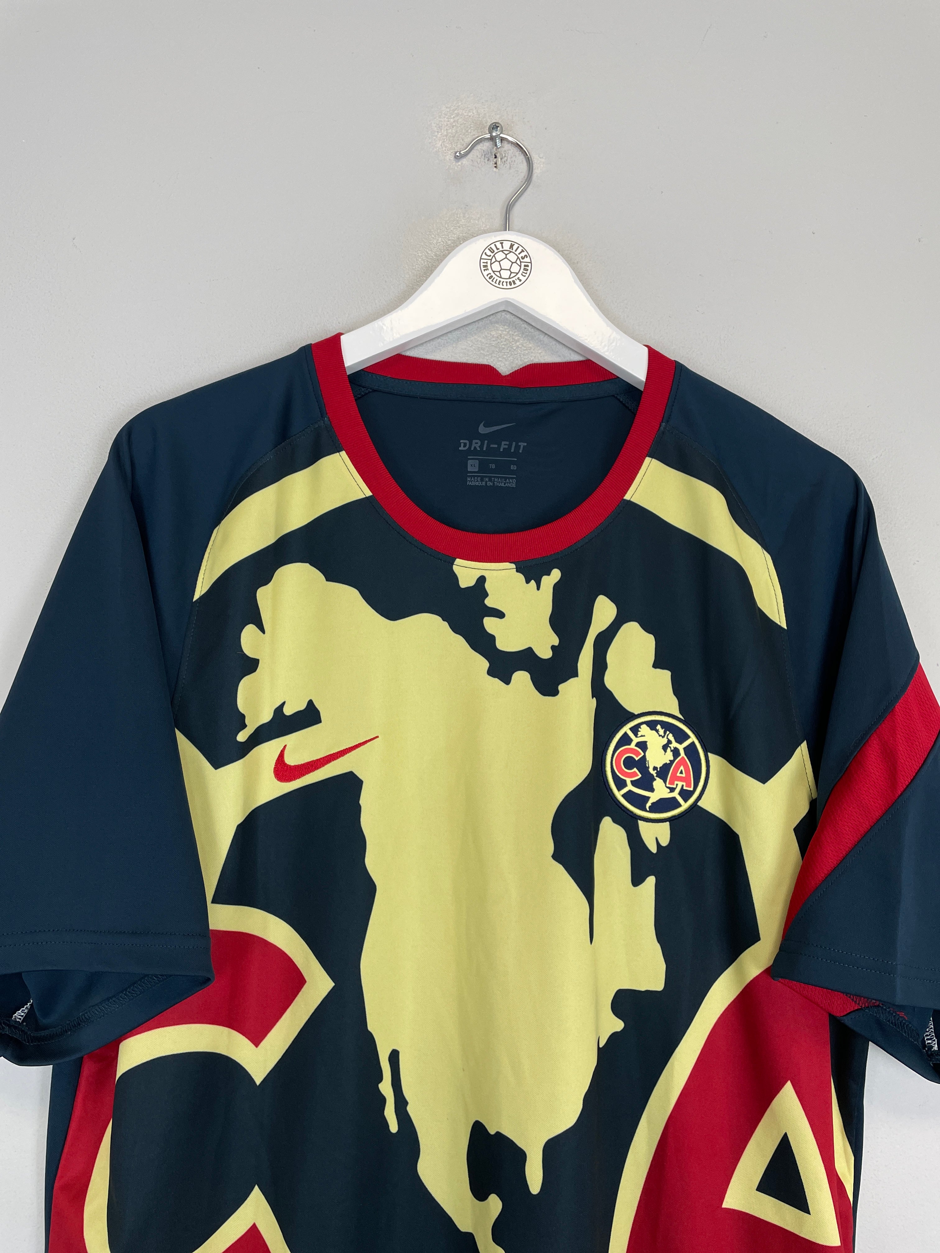Shop 2020/21 CLUB AMERICA PRE MATCH SHIRT (XL) NIKE, classic football shirts, vintage football shirts & retro soccer jerseys at Cult Kits