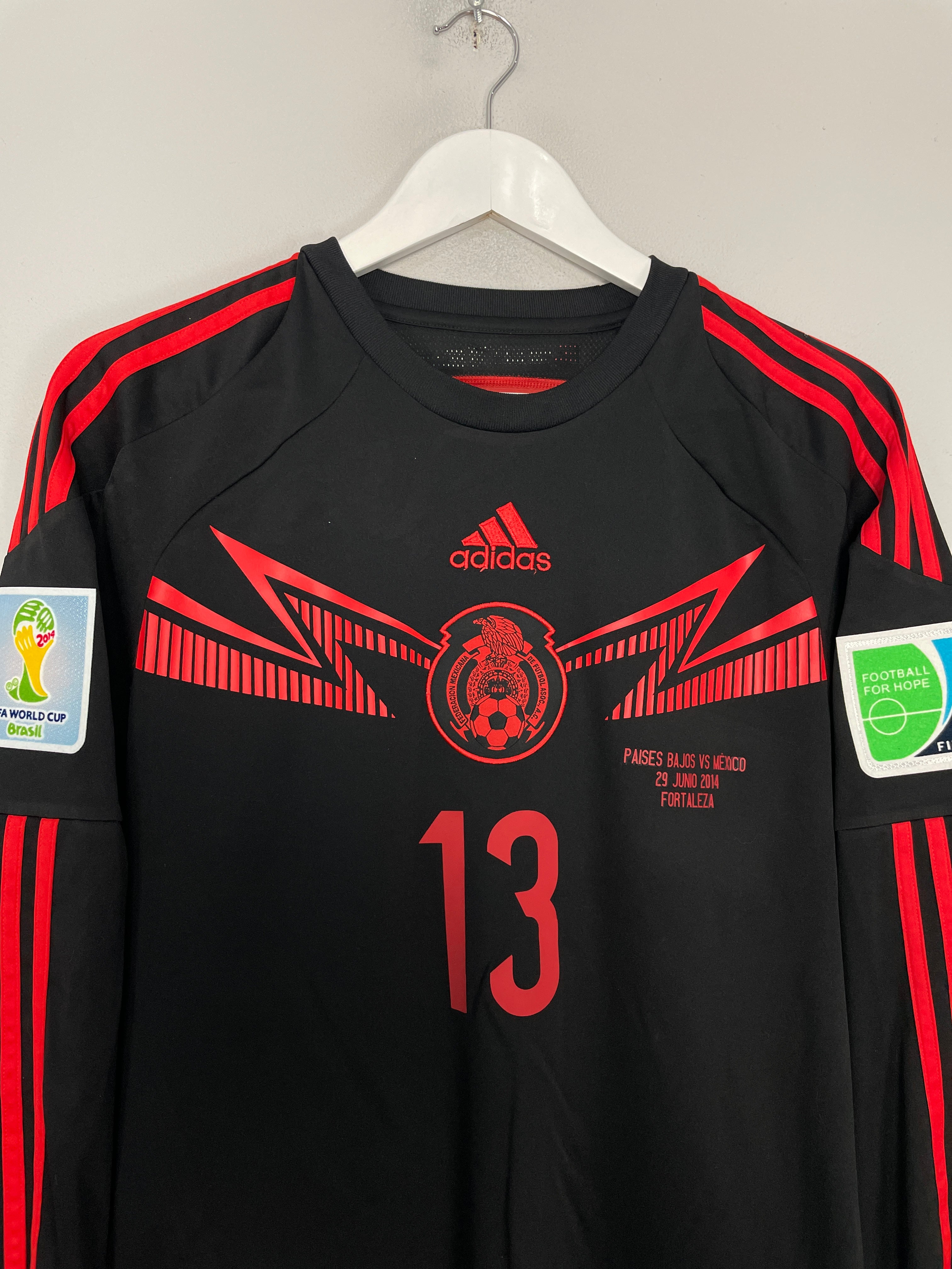 Shop 2014/15 MEXICO OCHOA #13 GK SHIRT (S) ADIDAS, classic football shirts, vintage football shirts & retro soccer jerseys at Cult Kits
