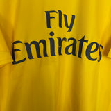 2006/07 ARSENAL BERGKAMP #10 AWAY SHIRT (XL) NIKE