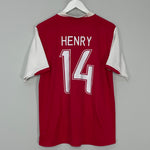 2006/08 ARSENAL HENRY #14 HOME SHIRT (M) NIKE