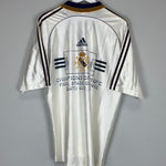 Shop 1998/00 REAL MADRID *EUROPEAN CHAMPIONS* HOME SHIRT L) ADIDAS, classic football shirts, vintage football shirts & retro soccer jerseys at Cult Kits
