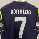 Shop 2012/13 REAL MADRID RONALDO #7 AWAY SHIRT (M) ADIDAS, classic football shirts, vintage football shirts & retro soccer jerseys at Cult Kits