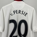 Shop 2014/15 MANCHESTER UNITED V.PERSIE #20 AWAY SHIRT (L) NIKE, classic football shirts, vintage football shirts & retro soccer jerseys at Cult Kits