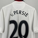 Shop 2014/15 MANCHESTER UNITED V.PERSIE #20 AWAY SHIRT (L) NIKE, classic football shirts, vintage football shirts & retro soccer jerseys at Cult Kits