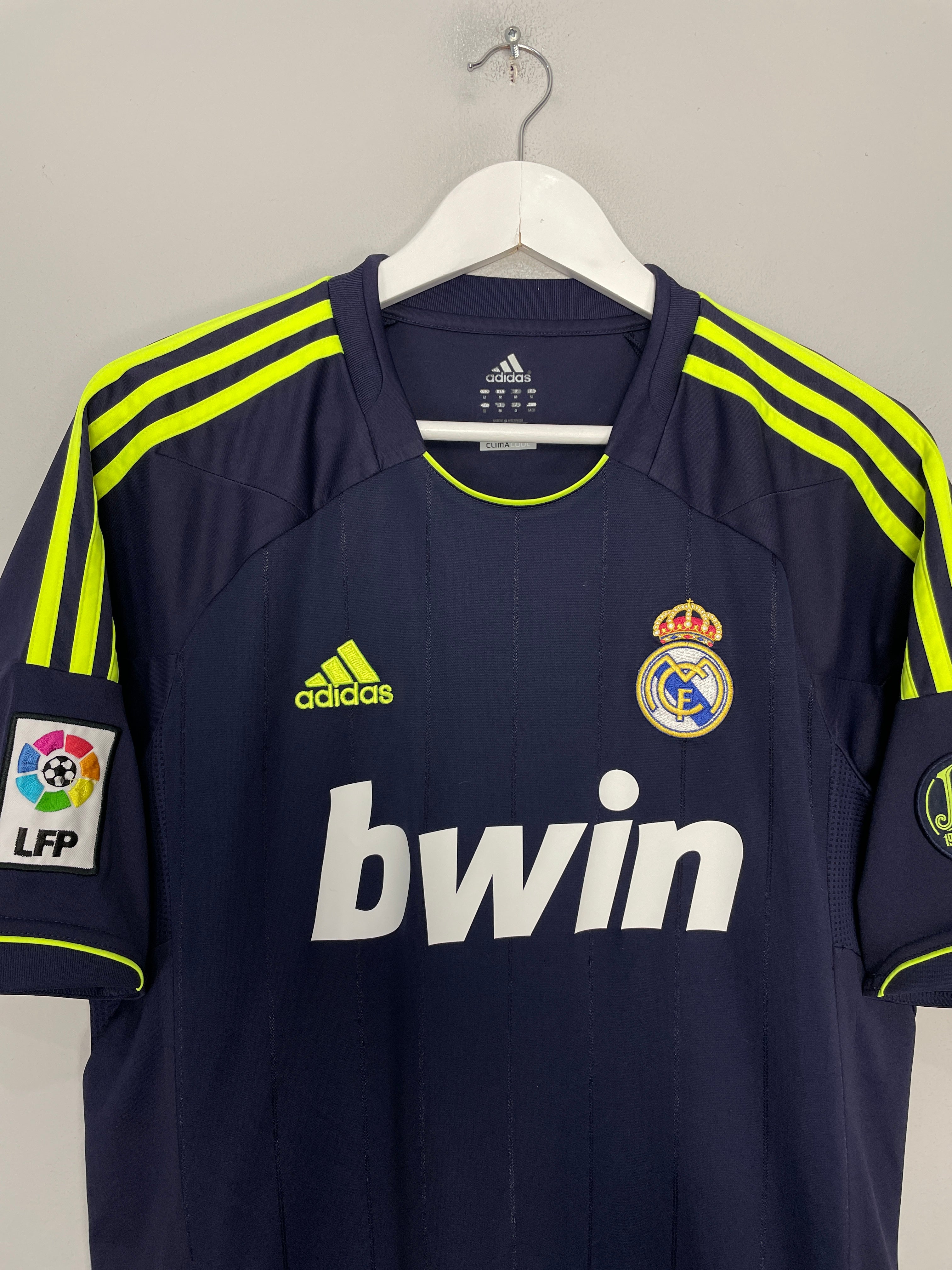 Shop 2012/13 REAL MADRID RONALDO #7 AWAY SHIRT (M) ADIDAS, classic football shirts, vintage football shirts & retro soccer jerseys at Cult Kits