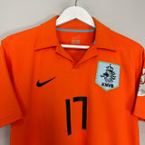 2006/08 NETHERLANDS V.PERSIE #17 HOME SHIRT (M) NIKE