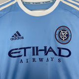 Shop 2015/16 NEW YORK CITY PIRLO #21 *AUTHENTIC* HOME SHIRT (L) ADIDAS, classic football shirts, vintage football shirts & retro soccer jerseys at Cult Kits