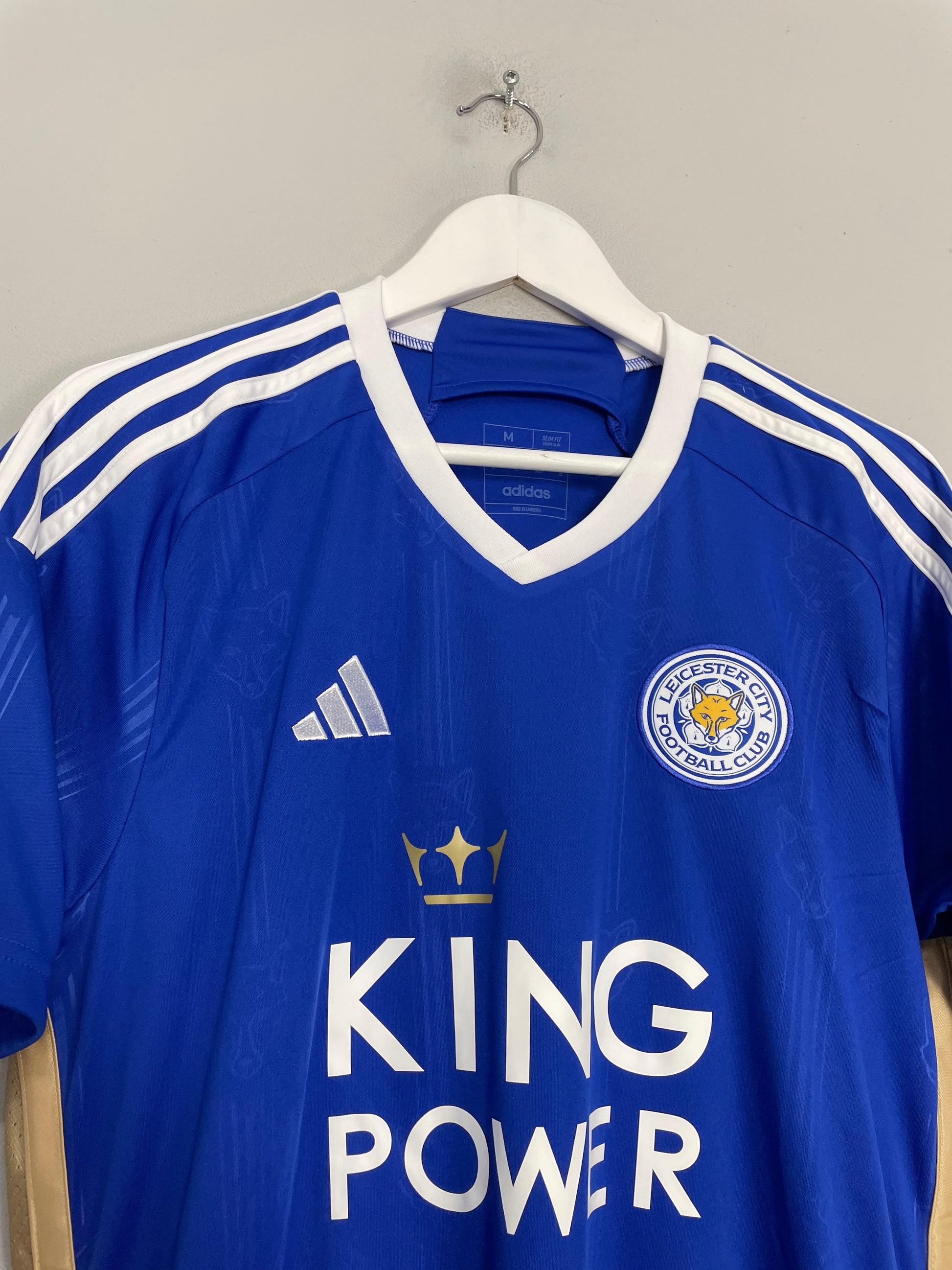 adidas Leicester City Mens LS Goalkeeper Home Shirt 2023/24