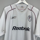 Shop 2003/05 BOLTON WANDERERS OKOCHA #10 HOME SHIRT (XL) REEBOK, classic football shirts, vintage football shirts & retro soccer jerseys at Cult Kits