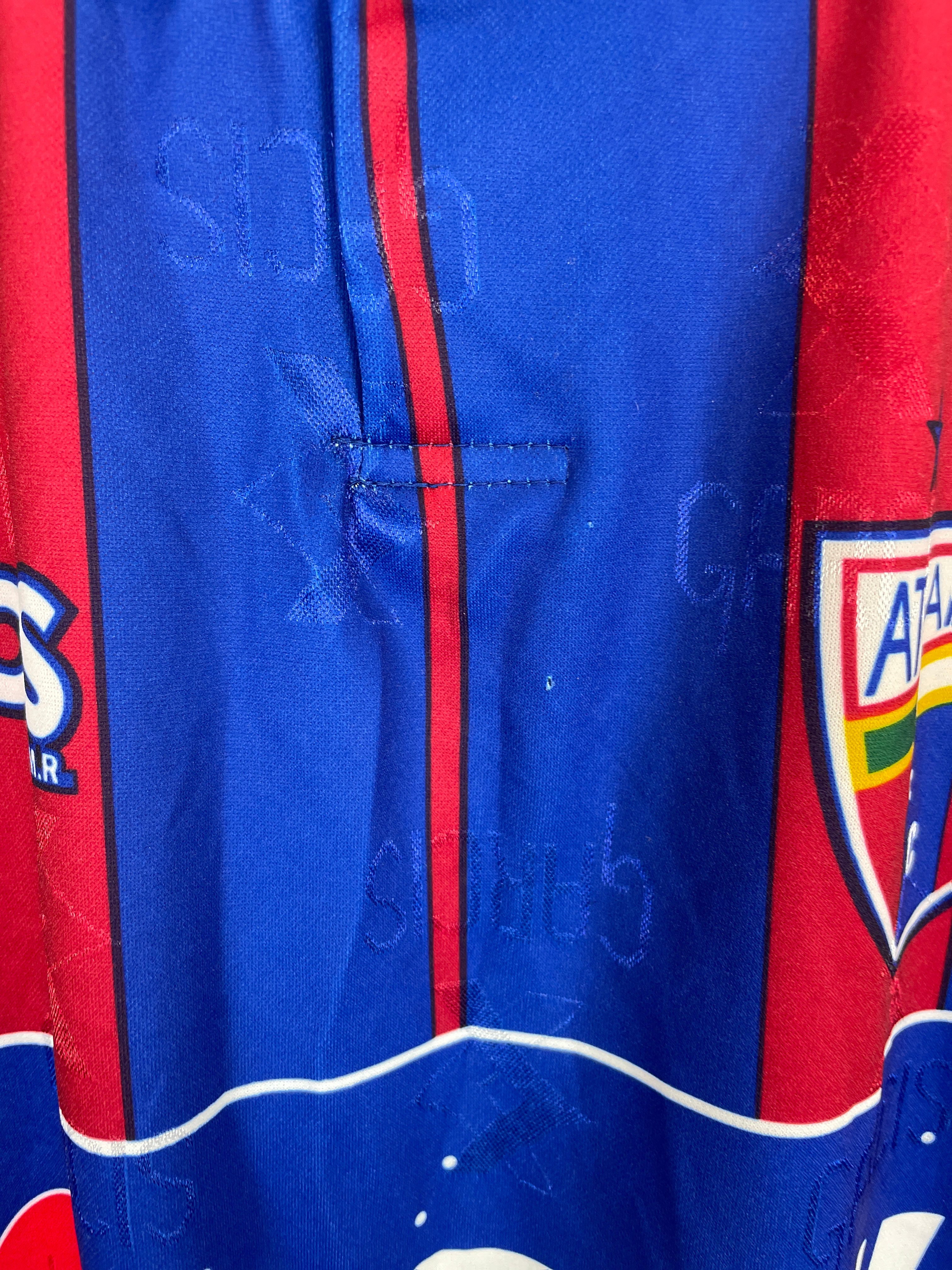 Shop 1999/00 ATLANTE #4 HOME SHIRT (XL) GARCIS, classic football shirts, vintage football shirts & retro soccer jerseys at Cult Kits