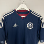 Shop 2014/15 SCOTLAND HOME SHIRT (M) ADIDAS, classic football shirts, vintage football shirts & retro soccer jerseys at Cult Kits