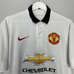 Shop 2014/15 MANCHESTER UNITED V.PERSIE #20 AWAY SHIRT (L) NIKE, classic football shirts, vintage football shirts & retro soccer jerseys at Cult Kits